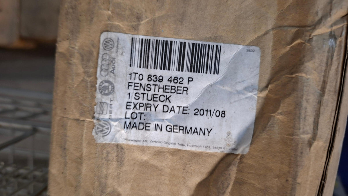 Original OE Volkswagen Fensterheber 1T0839462P