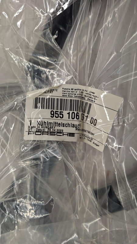 Original OE PORSCHE Kühlmittelleitung 95510606100