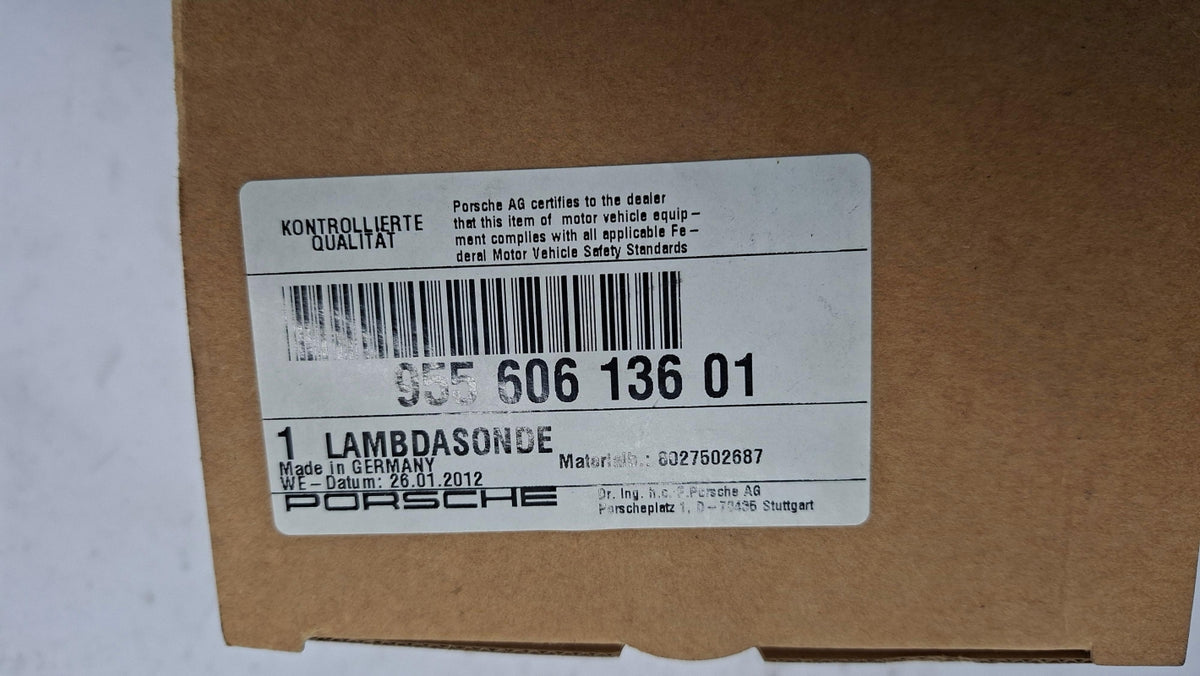 Original OE PORSCHE Lambdasonde 95560613601
