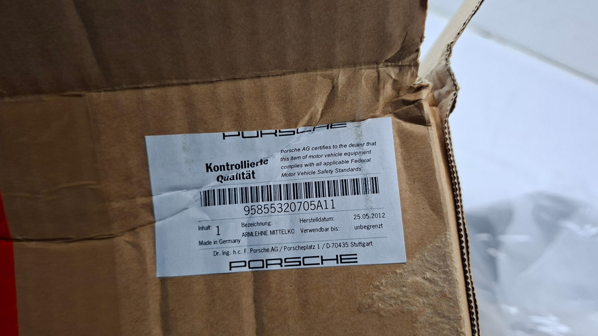 Original OE PORSCHE Armlehne 95855320705A11