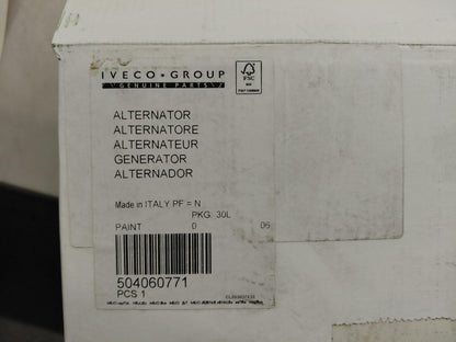 Original OE IVECO Lichtmaschine 504060771