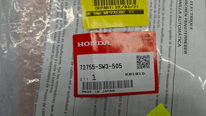 Original OE HONDA Fensterheber 72755SW3505