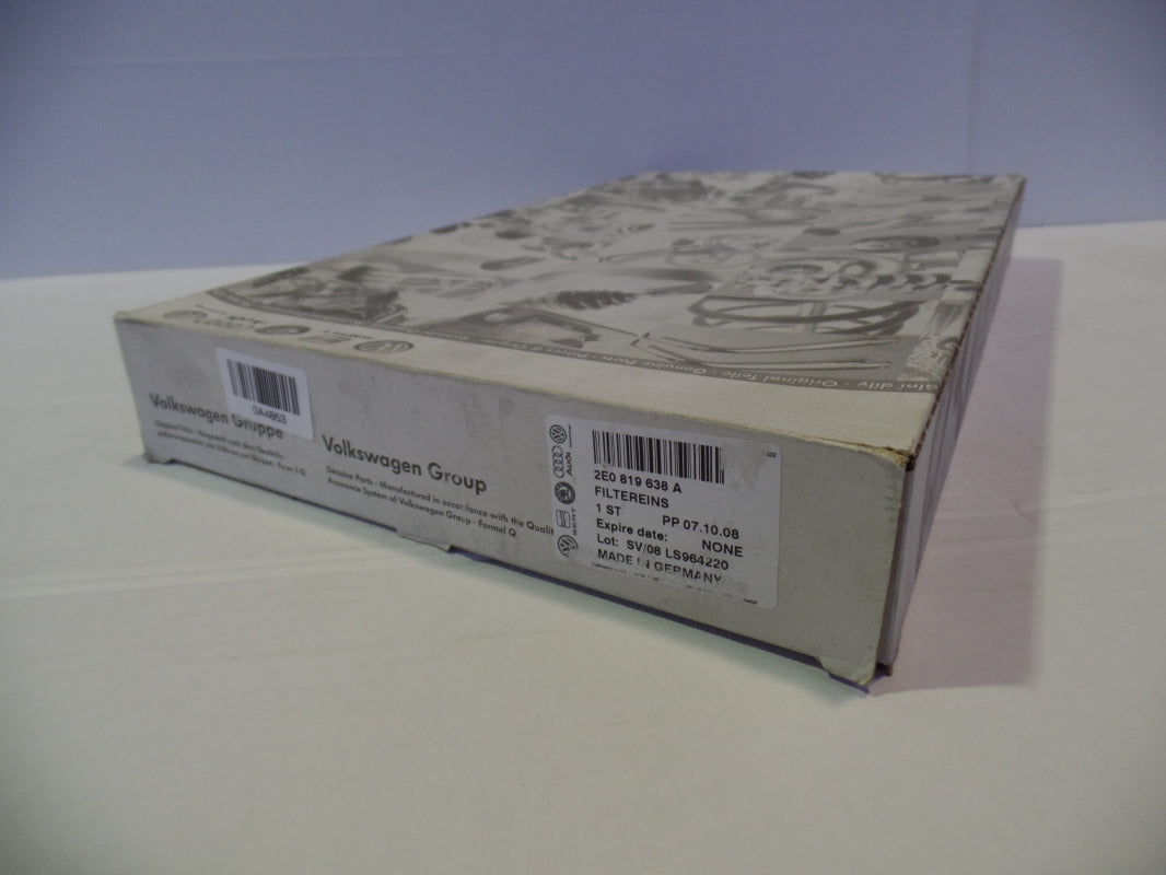 Original VW Crafter Innenraumfilter Filtereinsatz Pollenfilter 2E0819638A
