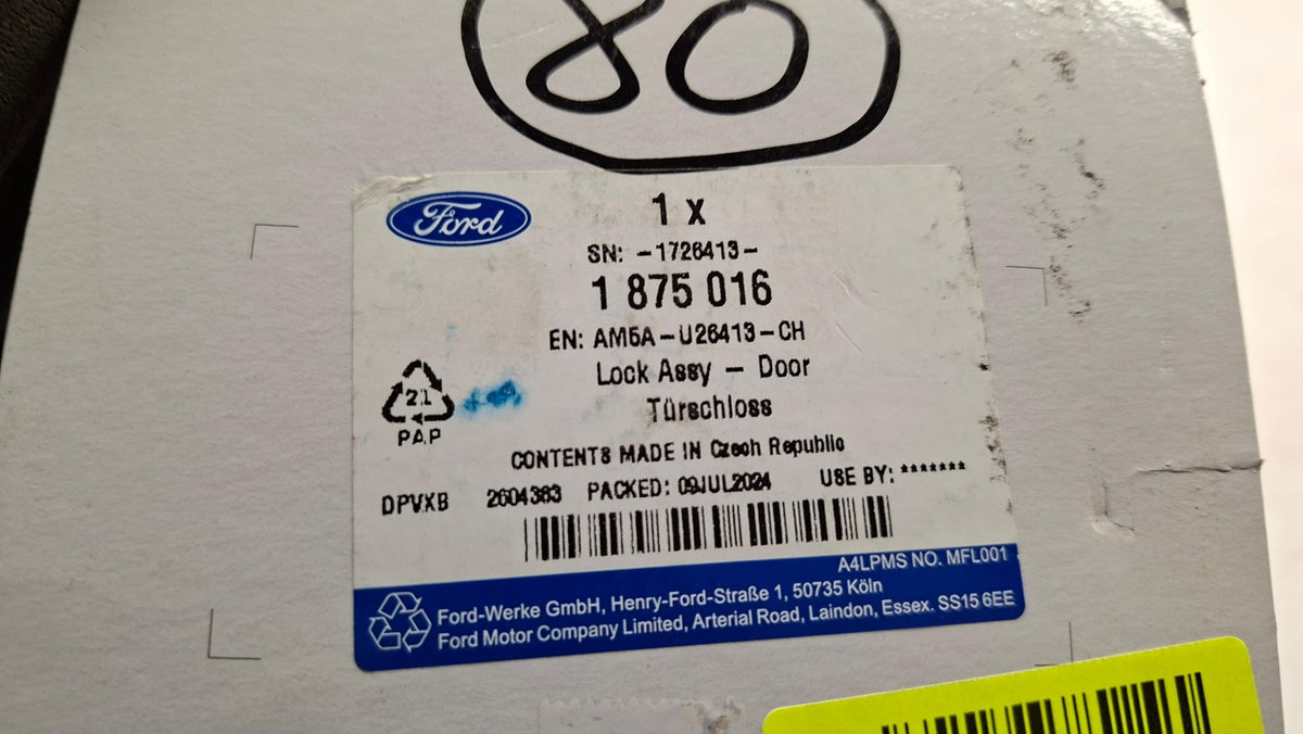 Original OE FORD Türschloss 1875016