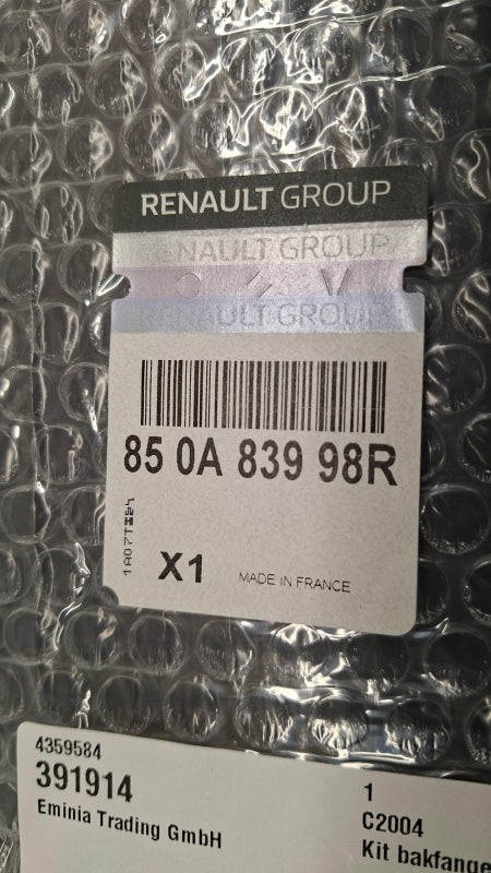 Original OE RENAULT Stoßfängerabdeckung 850A83998R