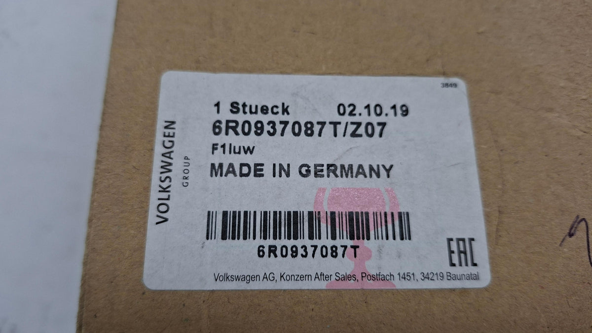 Original OE Volkswagen Steuergerät 6R0937087TZ07