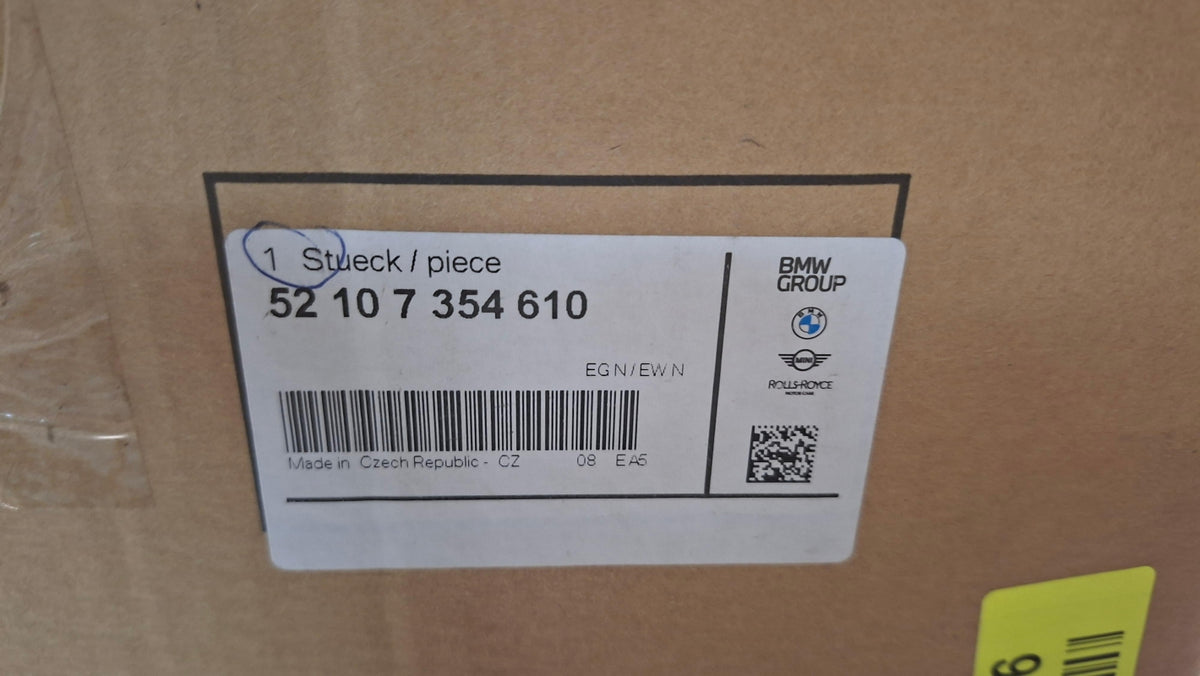 Original OE BMW Sitzbezug 52107354610