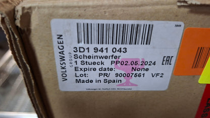 Original OE Volkswagen Scheinwerfer 3D1941043