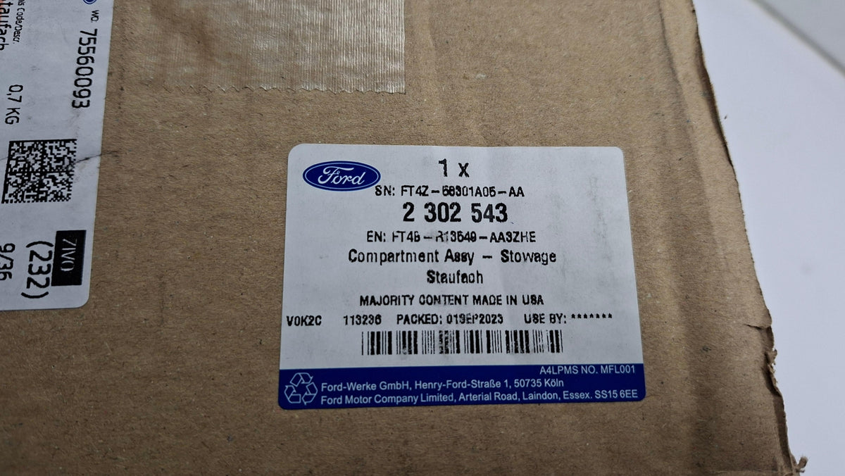 Original OE FORD Mittelkonsole Teil 2302543