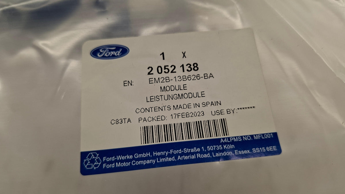 Original OE FORD Leuchten Steuergerät 2052138