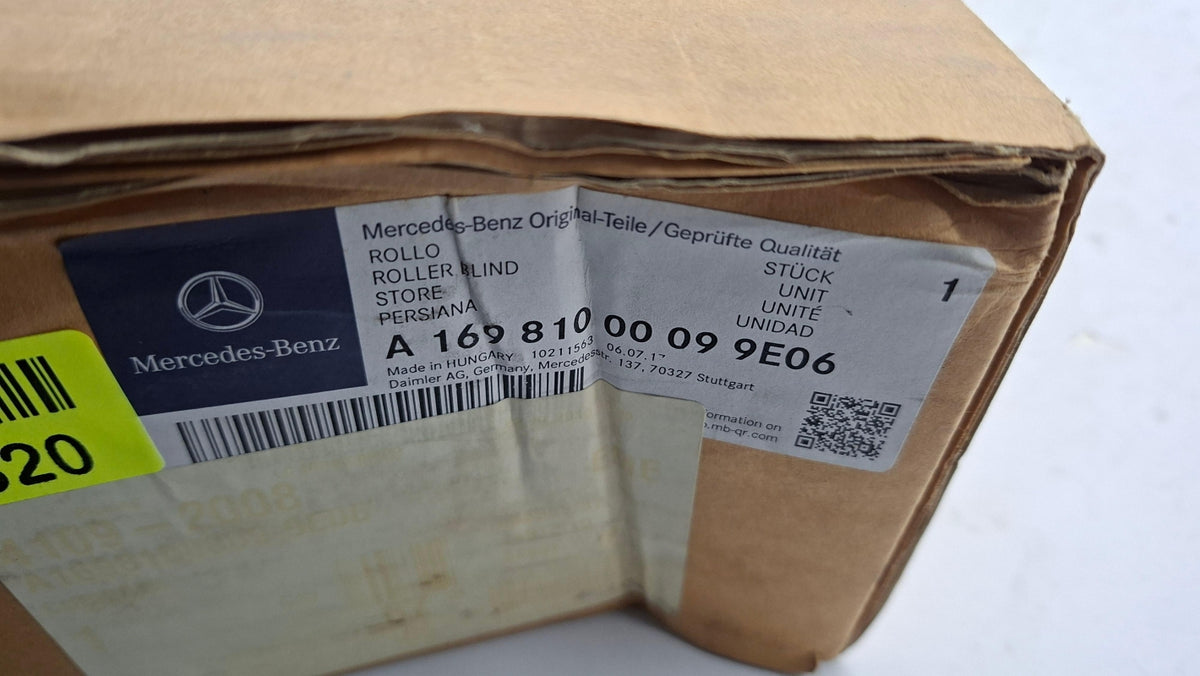 Original OE MERCEDES-BENZ Sonnenschutzrollo A16981000099E06