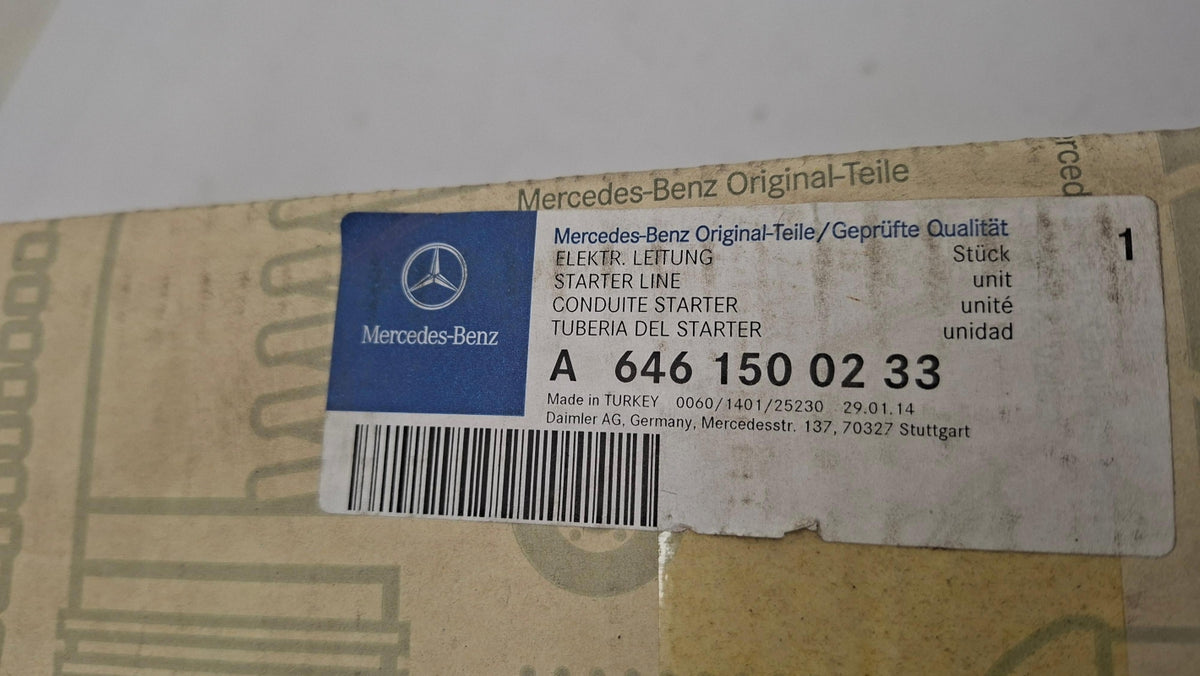 Original OE MERCEDES-BENZ Motor Kabelbaum A6461500233