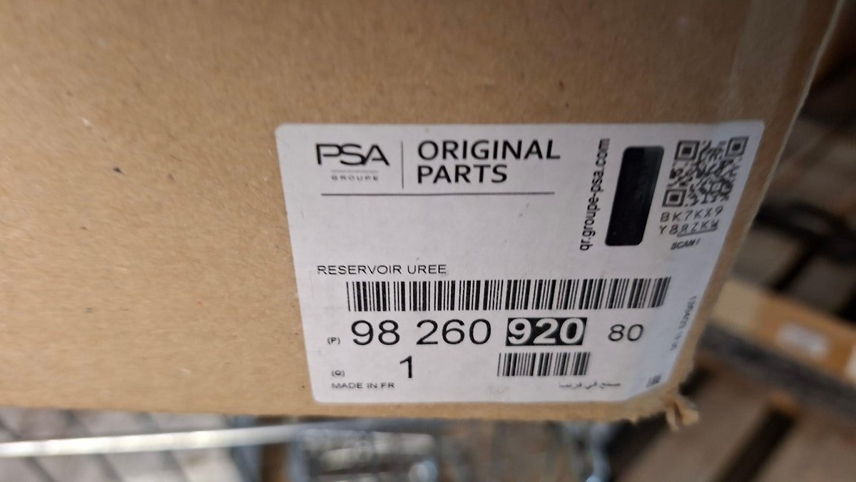 Original OE Peugeot Additivbehälter 9826092080