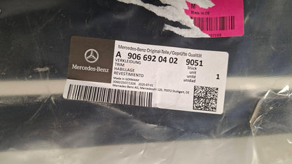 Original OE MERCEDES-BENZ Säulenverkleidung A90669204029051