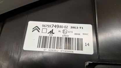 Original OE Peugeot Scheinwerfer 9675974980
