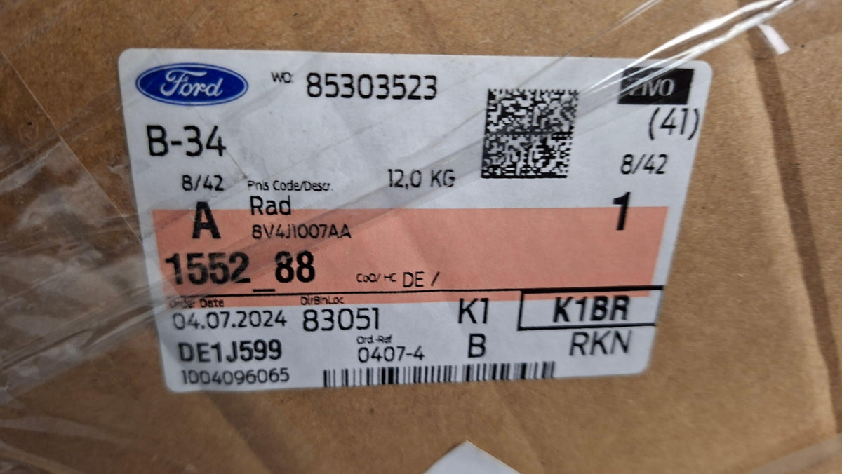 Original OE FORD Felge 1552488