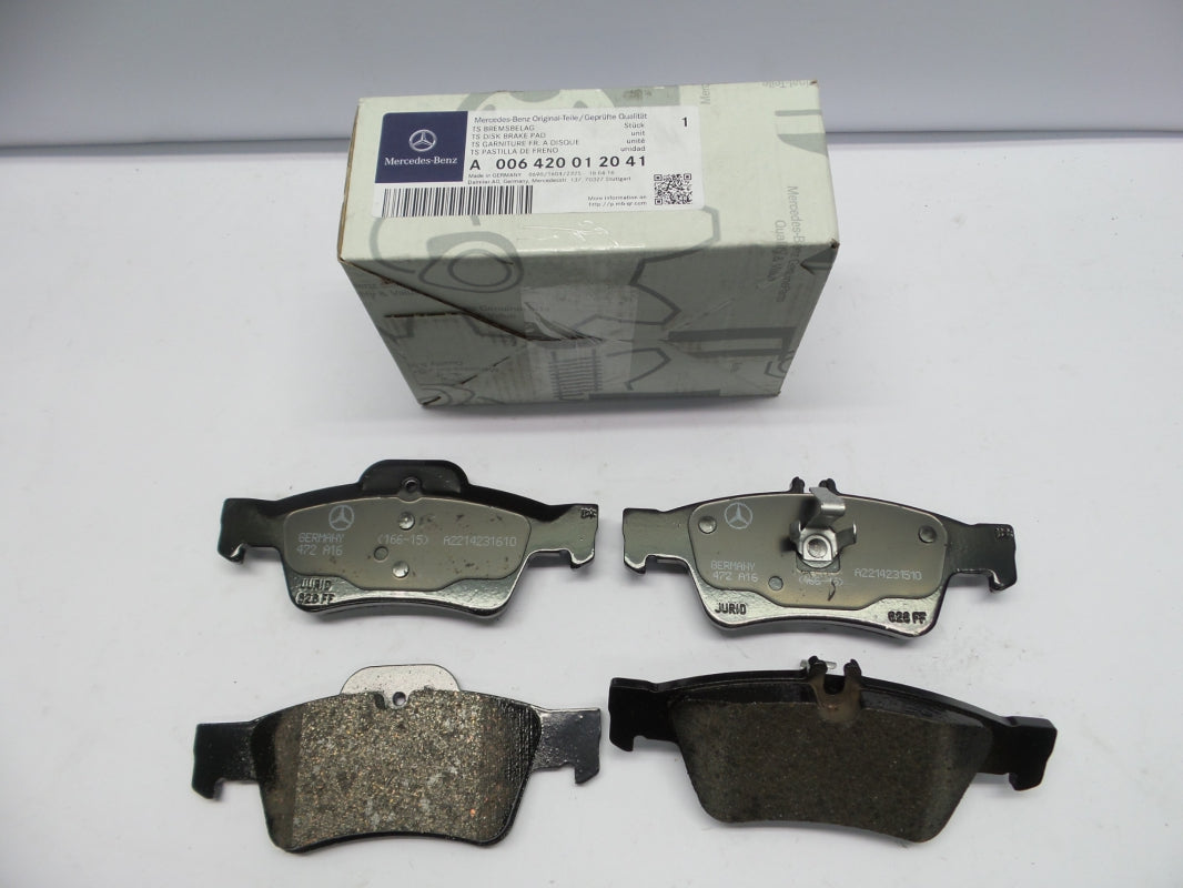 Original MERCEDES-BENZ C216 C219 W211 W221 R230 Bremsbeläge hinten A006420012041
