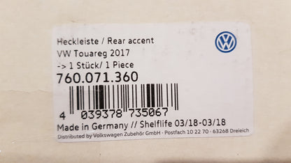 Original OE Volkswagen Heckklappe Zierleiste 760071360