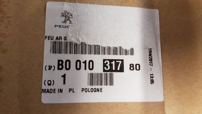 Original PEUGEOT 108 Heckleuchte Rücklicht links B001031780