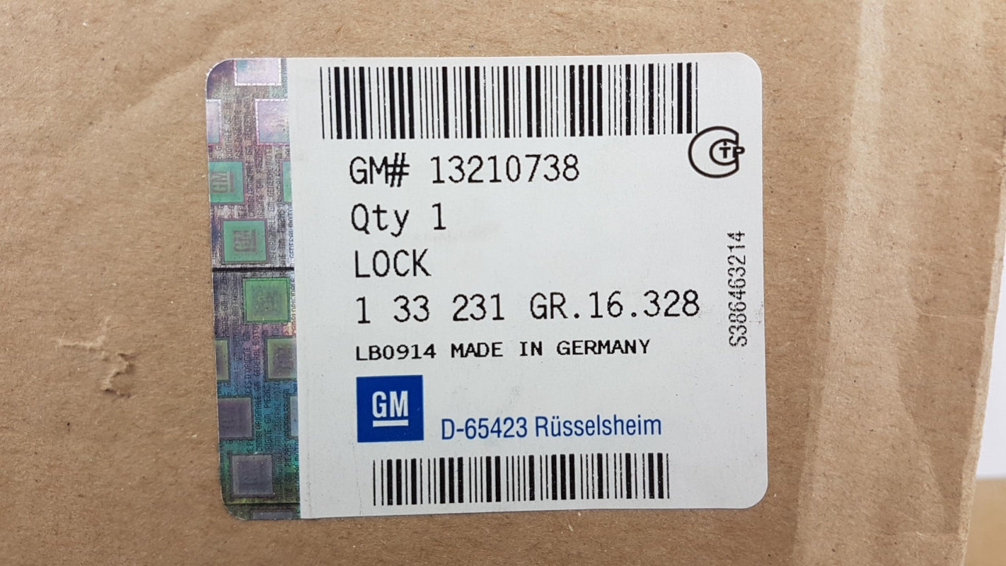 Original OPEL Astra-H '04-'14 Zafira-B '05-'15 Türschloss Hinten Links 13210738