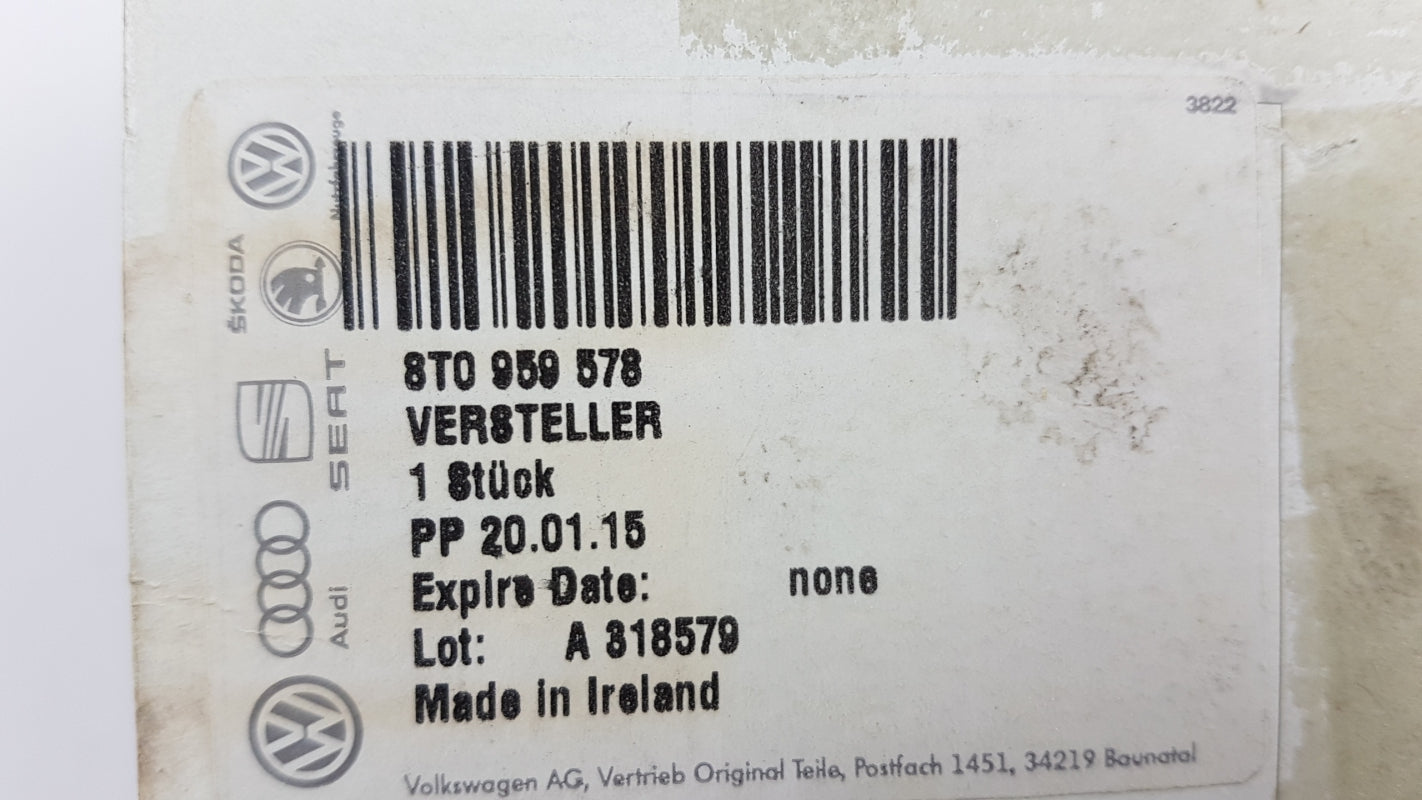 Original OE Volkswagen Außenspiegel Bedienelement 8T0959578