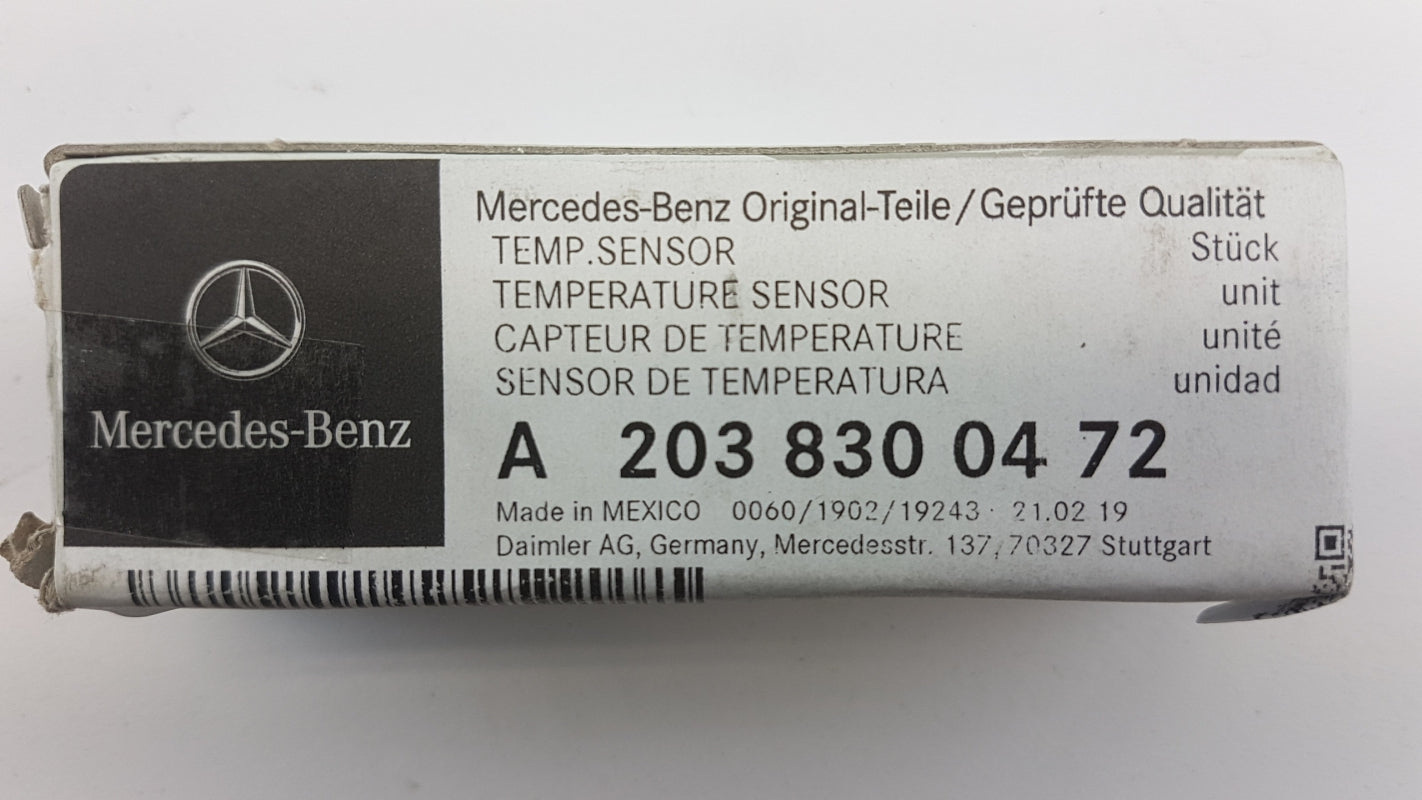 Original OE MERCEDES-BENZ Klimaanlage Druckschalter A2038300472
