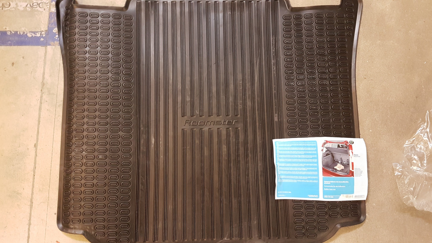 Original SKODA Roomster 2006 - 2015 Kofferraummatte DCD770002