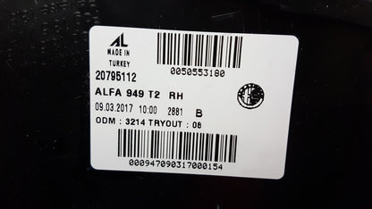 Original ALFA ROMEO Stelvio 2016-2024 Heckleuchte Rechts 50553180