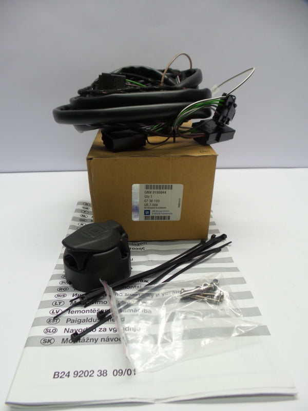 Original OE OPEL Anhängerkupplung Elektrosatz 9199844