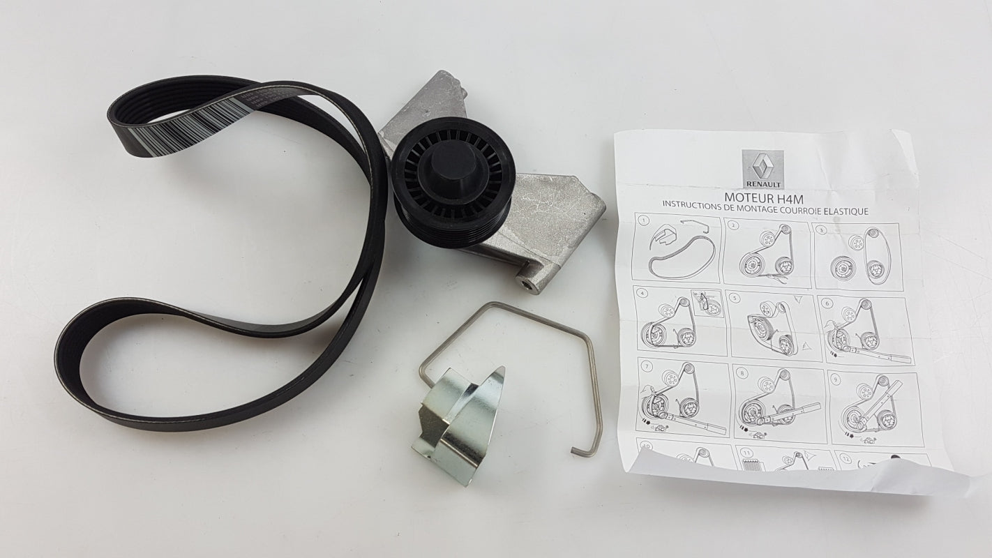 Original RENAULT Duster Clio Captur Megane 1.6i V-ribbed belt kit 117205500R 