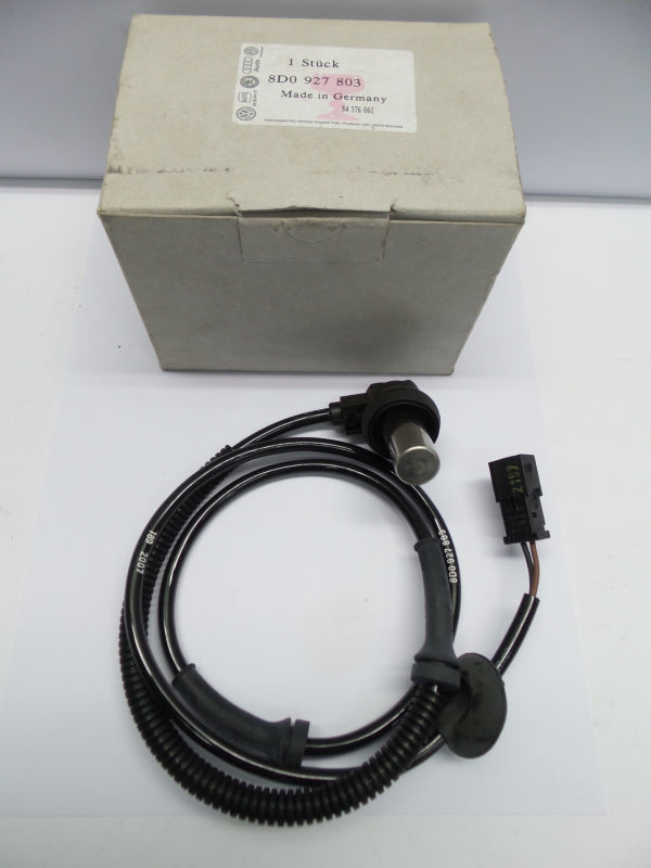 Original AUDI A4 VW Passat Drehzahlfühler Raddrehzahl Sensor vorne 8D0927803