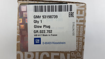Original OPEL Vivaro-A 2.0DTI Glühkerzensatz 4-stück 93198739
