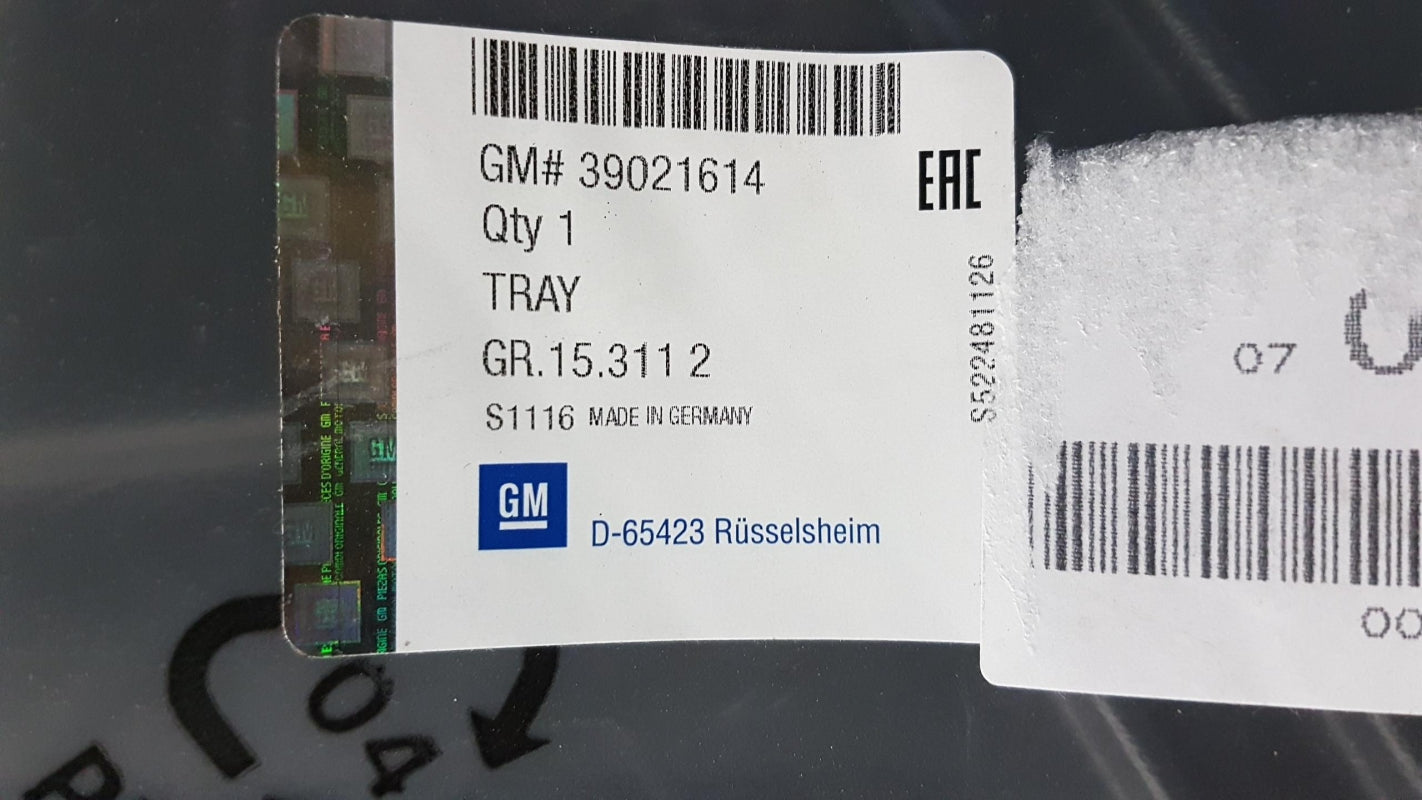 Original OPEL Mokka X Gepäckraumwanne Gummi 39021614