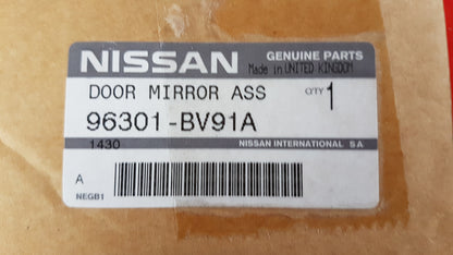 Original NISSAN Juke (F15) '10- Außenspiegel elektr. beheizbar rechts 96301BV91A