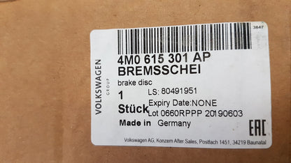 Original AUDI A8 E-Tron Q7 VW Touareg II Bremsscheibe 1-stück vorne 4M0615301AP