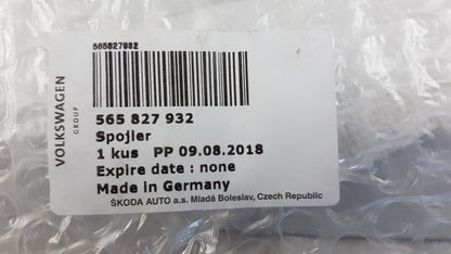 Original OE Volkswagen Spoiler 565827932