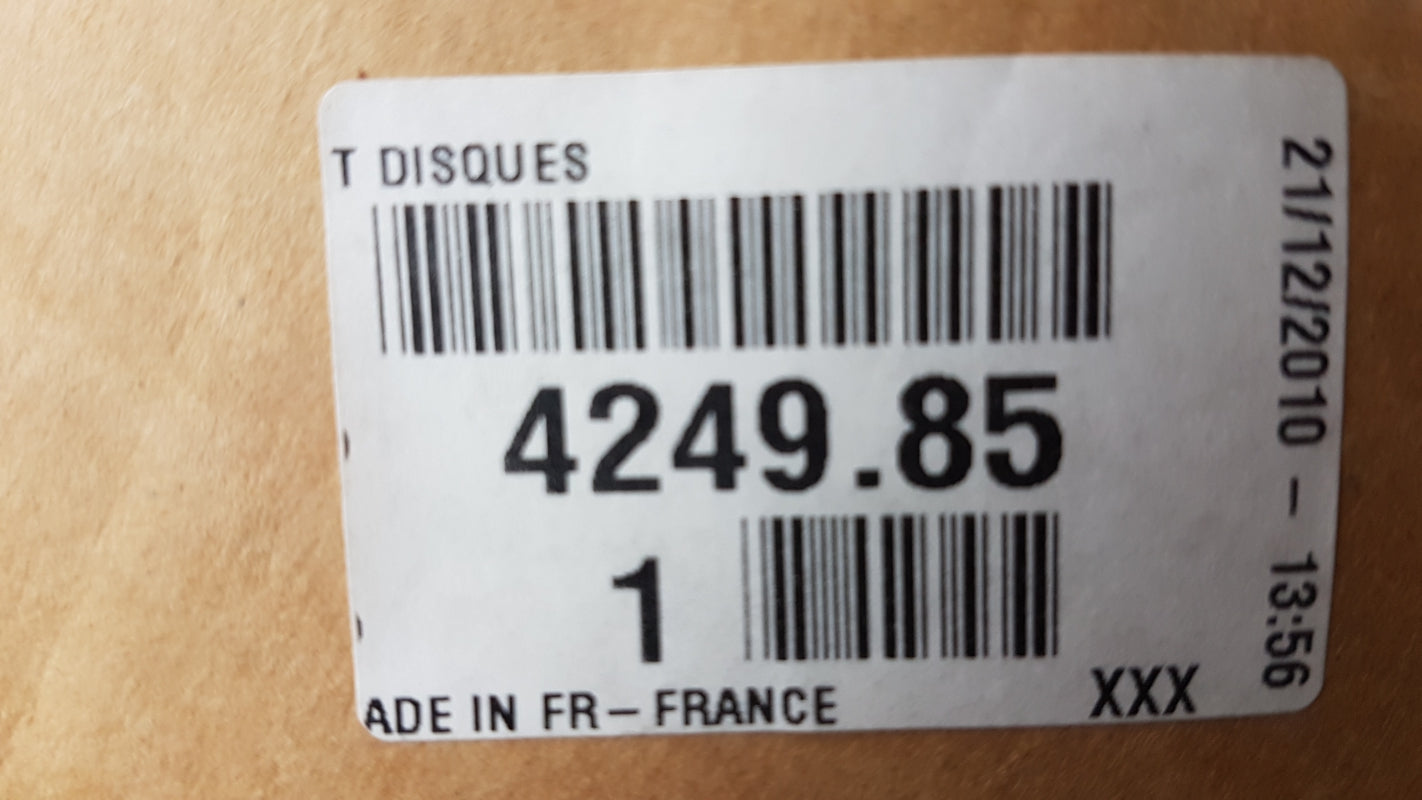 Original CITROEN C4 Picasso Bremsscheiben Satz 2 Stück vorne 424985