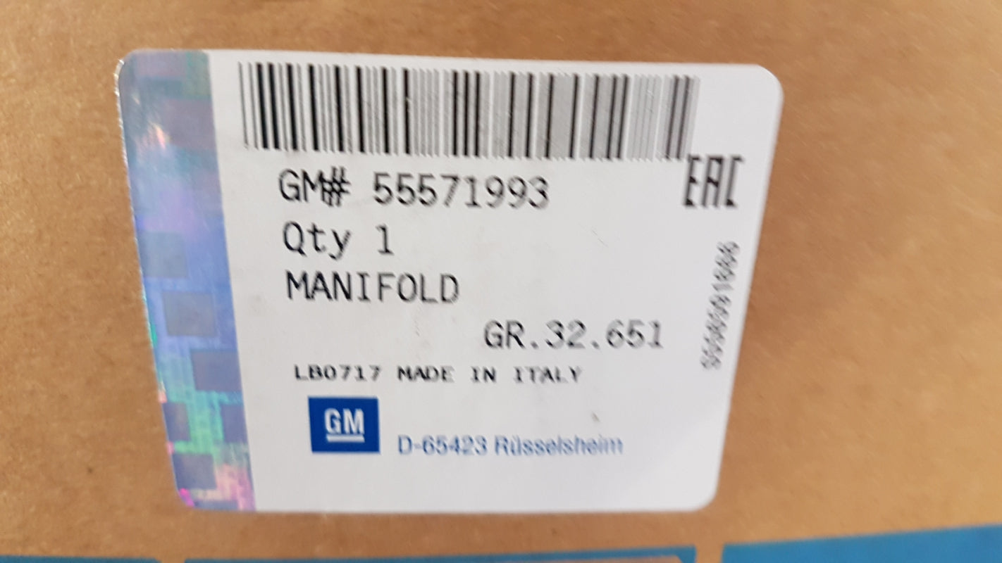 Original OPEL Insignia Cascada Astra-J Zafira-C 2.0 CDTi Ansaugkrümmer 55571993