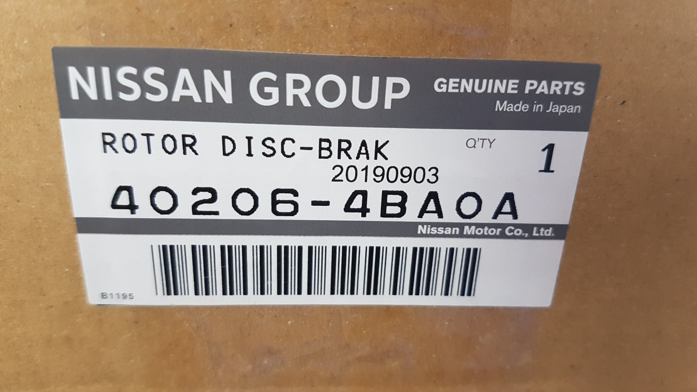 Original NISSAN X-Trail T32 Bremsscheibe (1 stück) vorne 402064BA0A