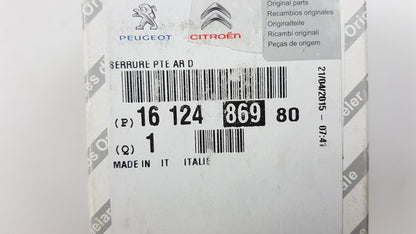 Original OE Peugeot Türschloss 1612486980
