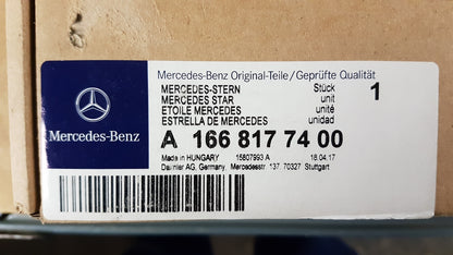 Original MERCEDES-BENZ GLE C292 GLC C253 Emblem beleuchtet vorne A1668177400