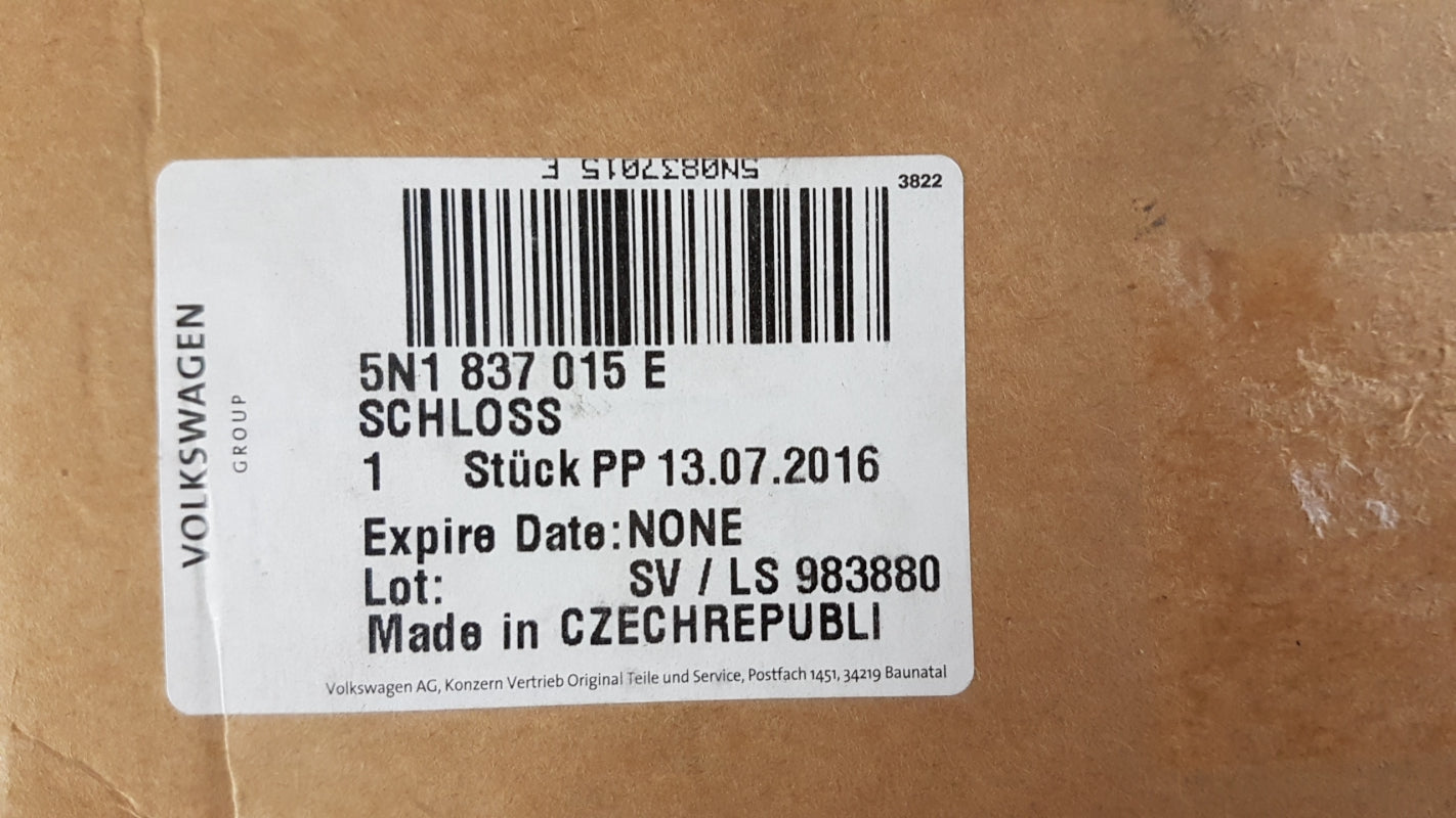 Original SEAT Ibiza IV (6J/6P) Türschloss Vorne Links 5N1837015E