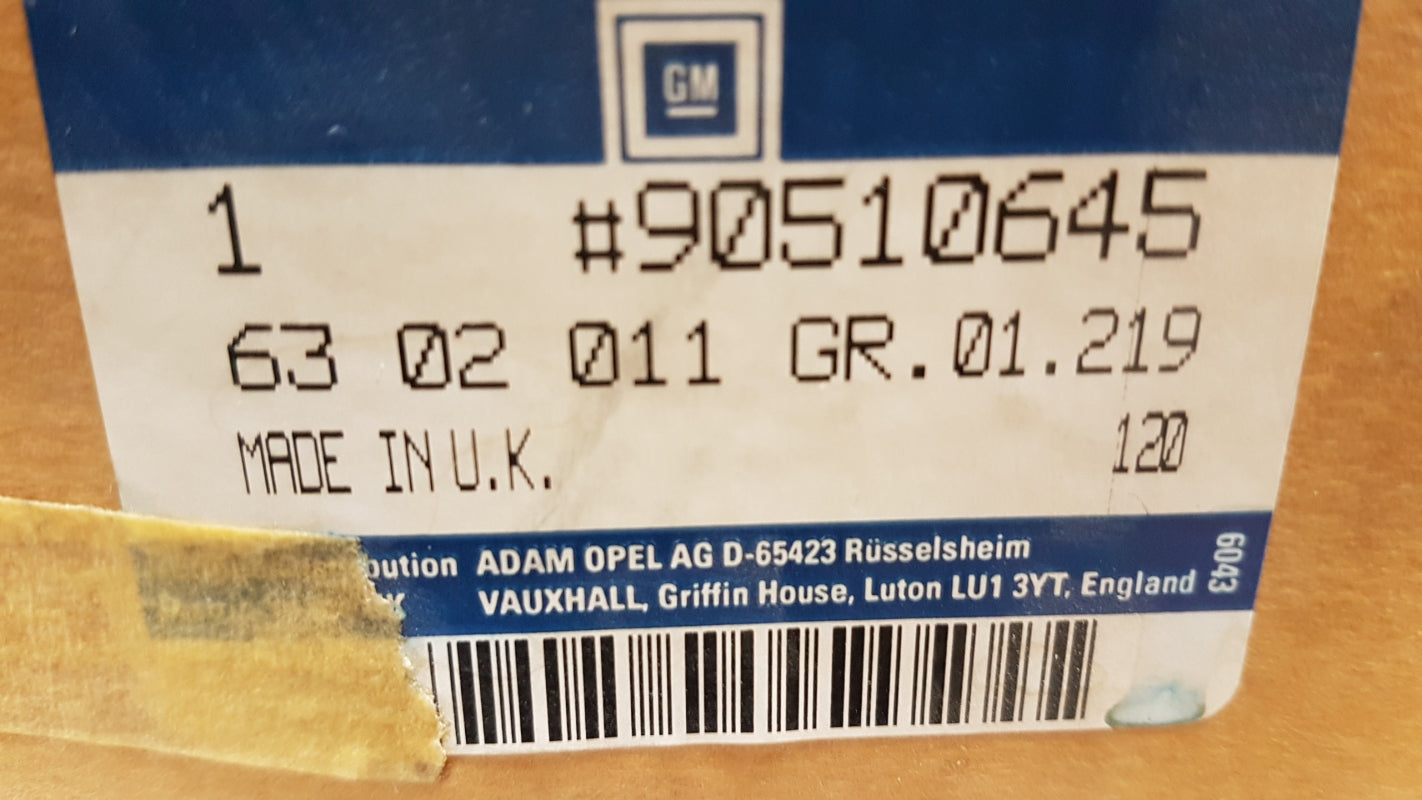 Original OPEL Astra-F Motor Wasserkühler 90510645