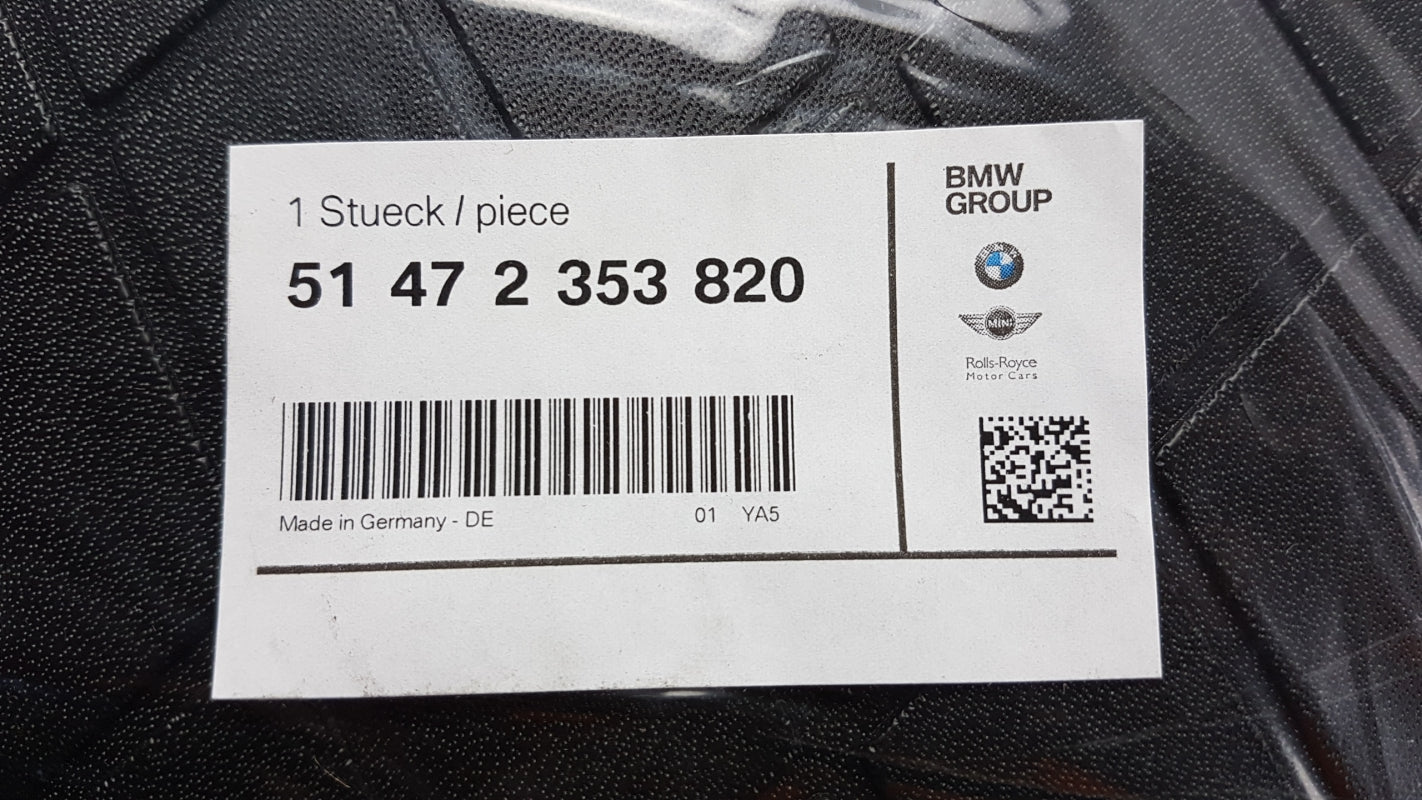 Original OE BMW Gepäckraumwanne 51472353820
