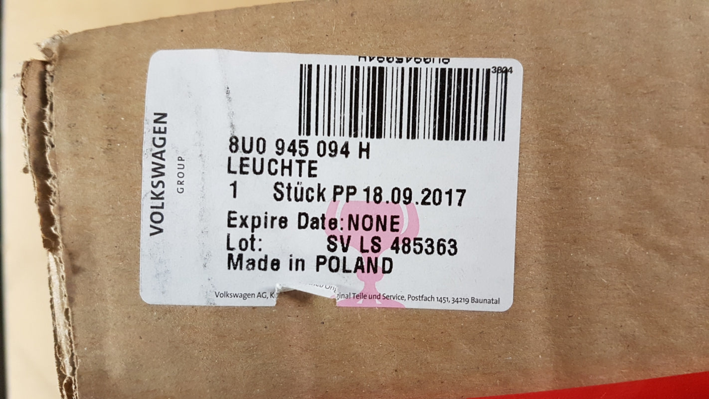 Original AUDI Q3 '11-'18 Heckleuchte Rücklicht rechts 8U0945094H