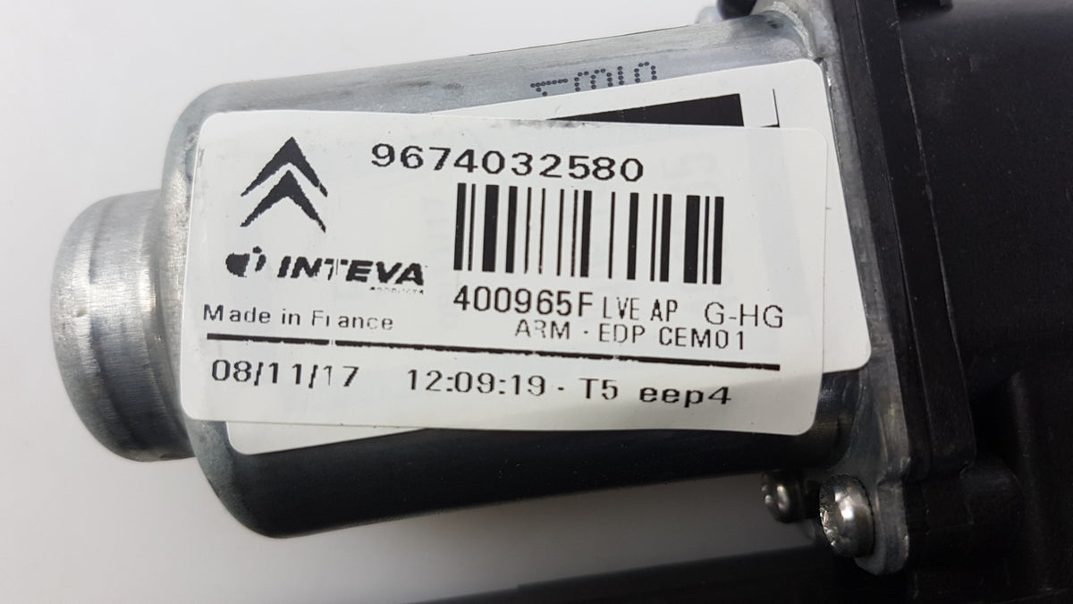 Original CITROEN C4 Picasso Fernsterhebermotor Vorne Links 9221HH