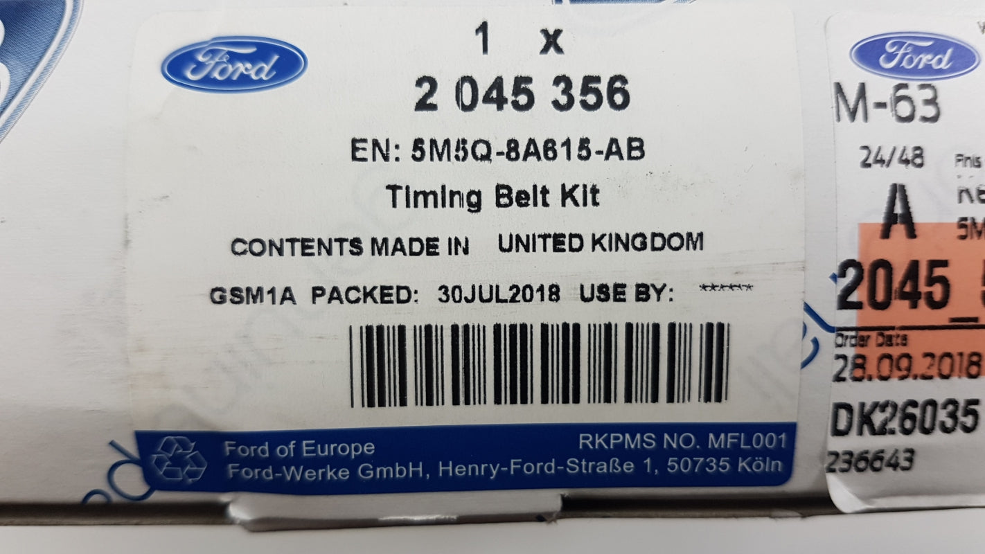 Original OE FORD Zahnriemensatz 2045356