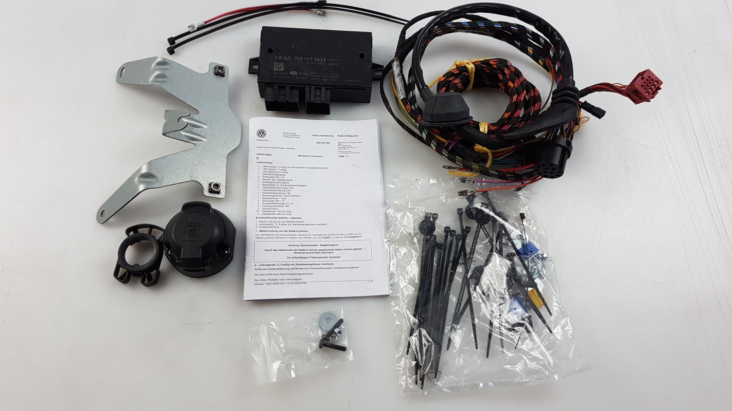 Original VW Golf VI (5K) E-Satz Kabelsatz Anhängerkupplung 13-polig 5K0055204