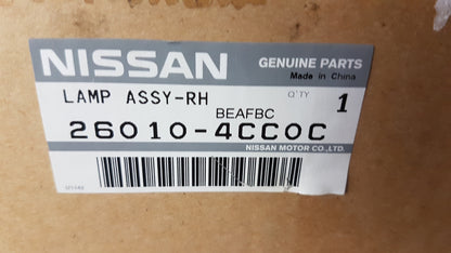 Original OE NISSAN Scheinwerfer 260104CC0C