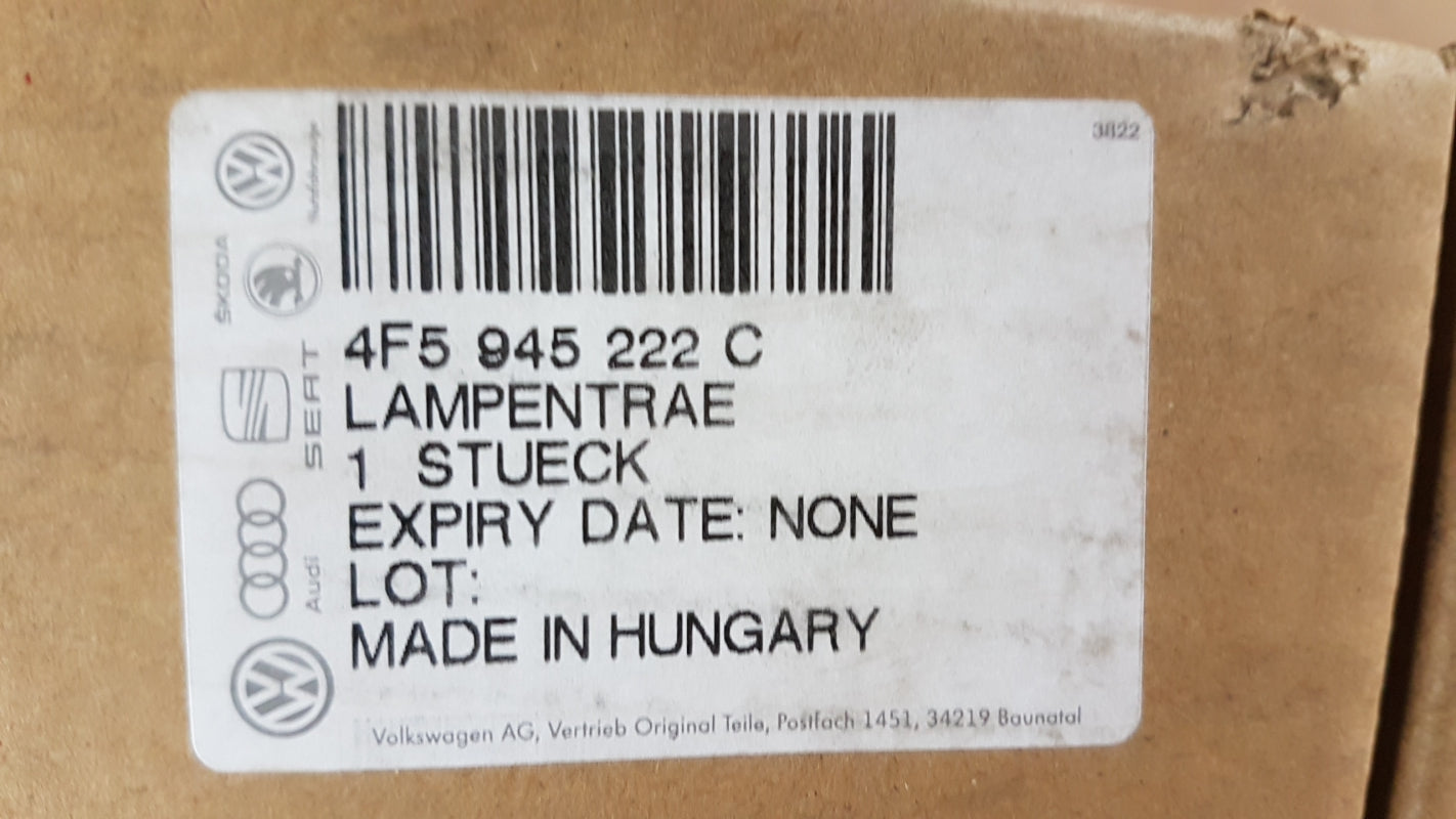 Original OE Volkswagen Rücklicht Lampenträger 4F5945222C